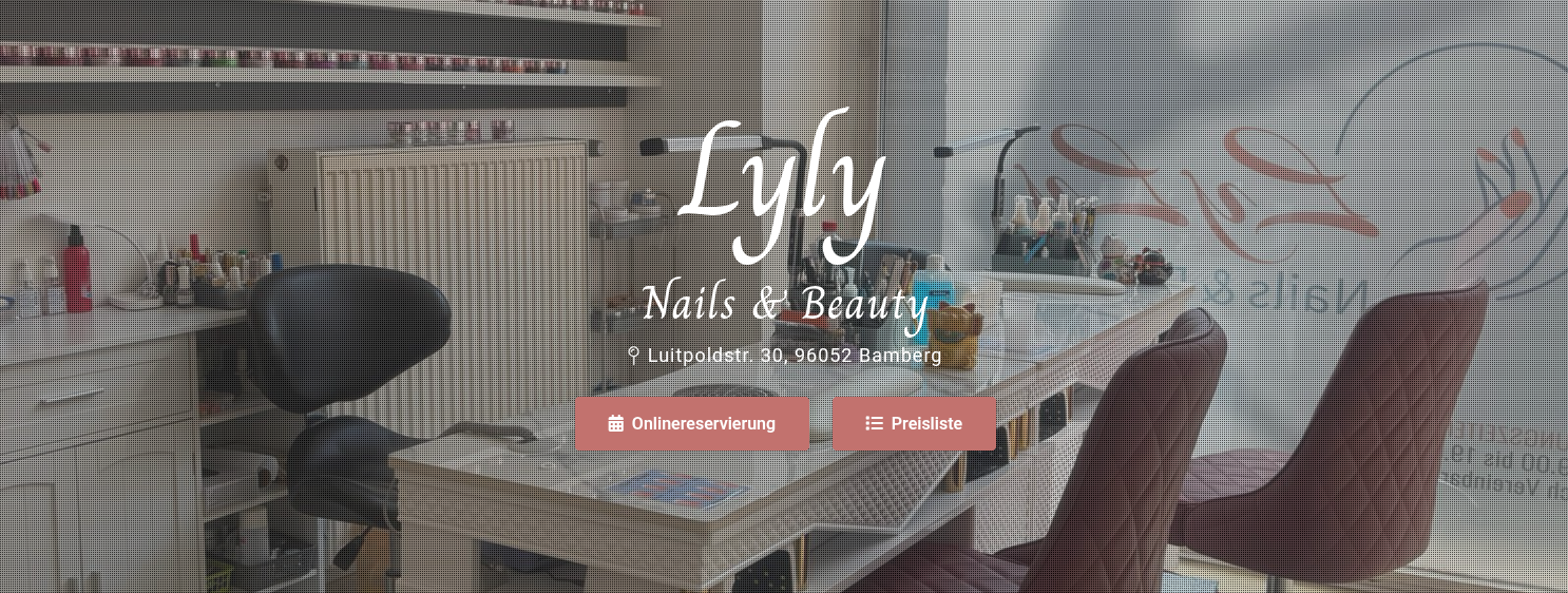 Lyl Nails Beauty Website