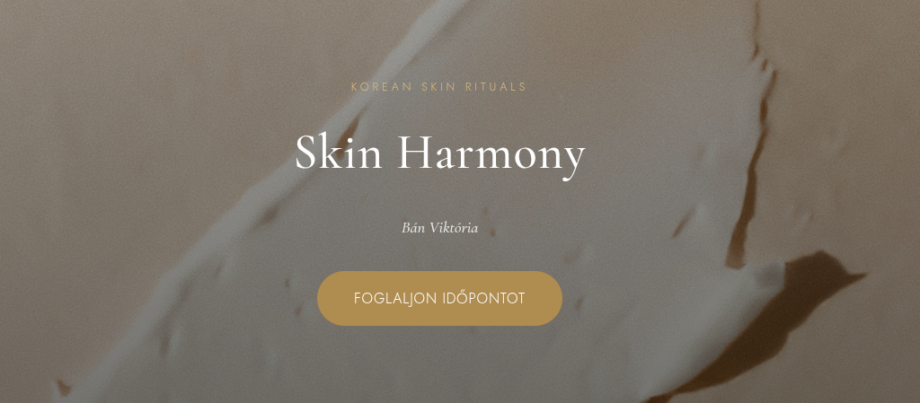 Skin Harmony Website